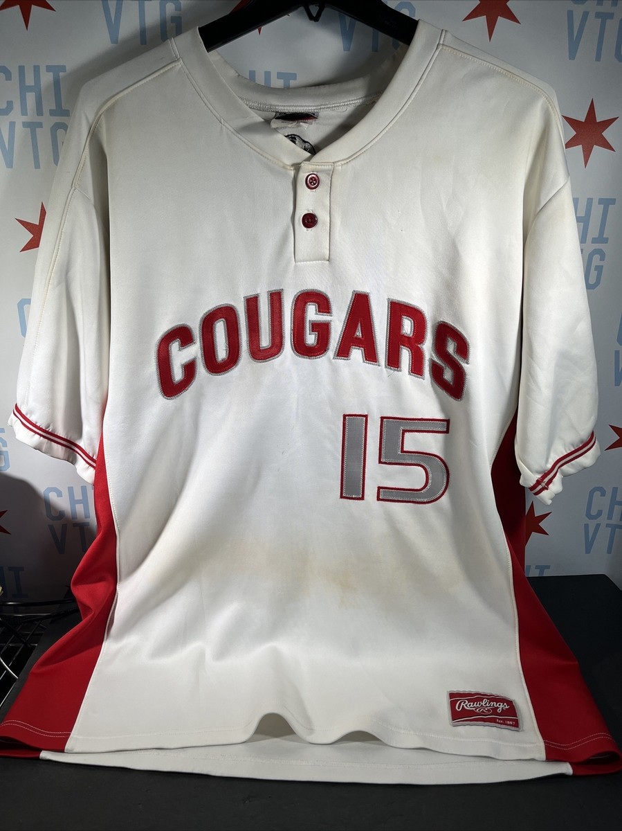 Vintage Washington State Cougars NCAA Softball Jersey Game Used