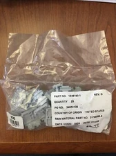 Lot of 25 TE Connectivity 1546163-1 Terminal Block End Barrier