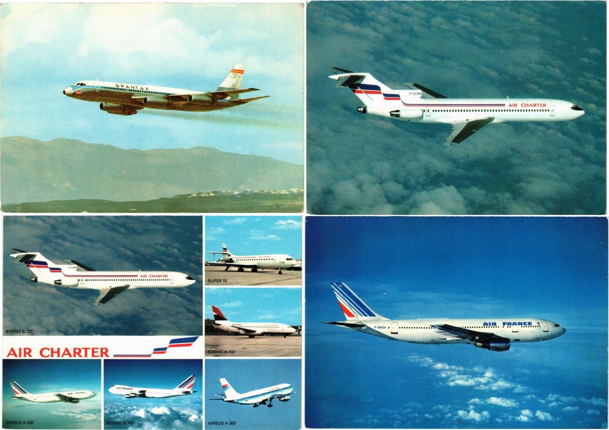 AIRCRAFT AVIATION 200 Modern Postcards (L2549) | eBay