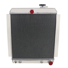 4 Row Aluminum Radiator For 1947-1954 51 Chevy Truck 3100 3600 3800 Pickup 3.8l 4 Row Aluminum Radiator For 1947-1954 51 Chevy Truck 3100 3600 3800 Pickup 3.8l