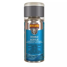 Hycote Bumper & Vinyl Double Acrylic Aerosol Spray Paint Dark Grey 150ml