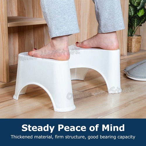 Sit & Squat Squatty Potty Stool Eco Toilet Step Stool Healthy Colon AU Bathroom - Picture 4 of 9