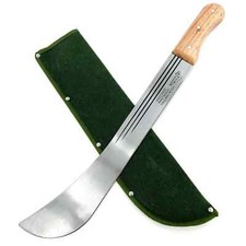 Caribbean Panga Machete - Metal Blade With Canvas Sheath Overall 24"