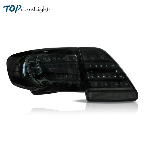 Par de luces traseras LED ahumadas VLAND para lámpara de freno trasera Toyota Corolla 2011-2013 - Imagen 2 de 15
