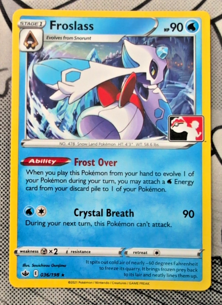 Froslass 036/198 Pokemon Play! Prize Pack Series 1