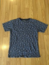 Nautica Boys Athletic V-Neck Shirt Top Size Medium 10-12