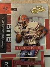 2003 Playoff Absolute Memorabilia Spectrum /100 Earnest Graham #108 Rookie Card. rookie card picture