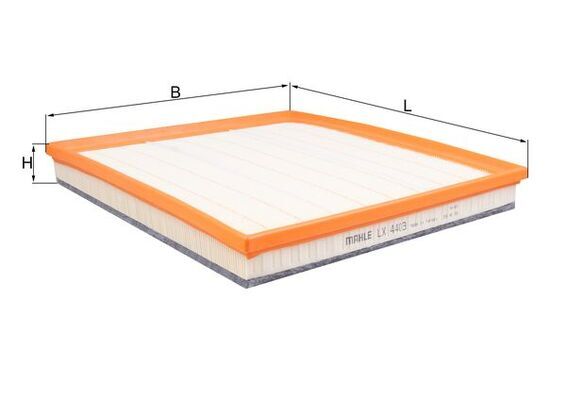 Knecht LX4403 Luftfilter FüR Tourneo Custom V362 V710 Transit V363 2.0D 2.0DH-image