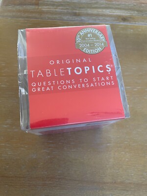 TableTopics 10th Anniversary Ed.: Questions to Start Great Conversations - NEW