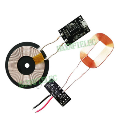 5V 1A Wireless Charging Charger Transmitter +Receiver Power Supply