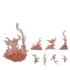 Burning Flame Effect Action Base Stand For Bloks Transformers G1 4