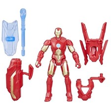 Marvel Epic Hero Series Battle Gear Iron Man Action Figure, 4-Inch, Avengers ...