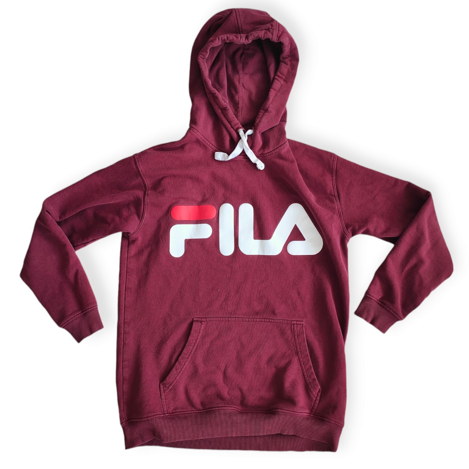 Felpa con cappuccio pullover Fila marrone taglia S