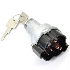 Interruptor de arranque del cilindro de bloqueo de encendido en el tablero + llaves para Chevrolet GMC 1967-1979