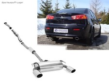 Fox Komplettanlage + Kat und Krümmer Mitsubishi Lancer 8 CYO Rallyart 129x106