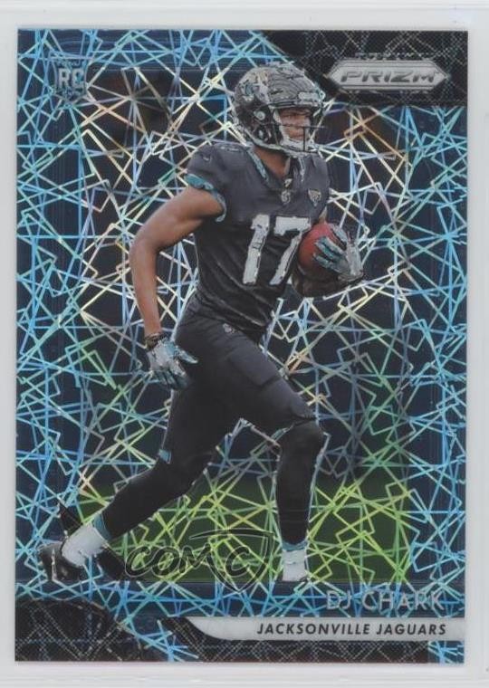 2018 Panini Prizm Rookie Lazer Prizm DJ Chark Jr #223 Rookie RC 8p7