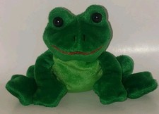 Avon 1999 Tad The Frog Full of Beans Collection Stuffed Animal Plush Beanbag
