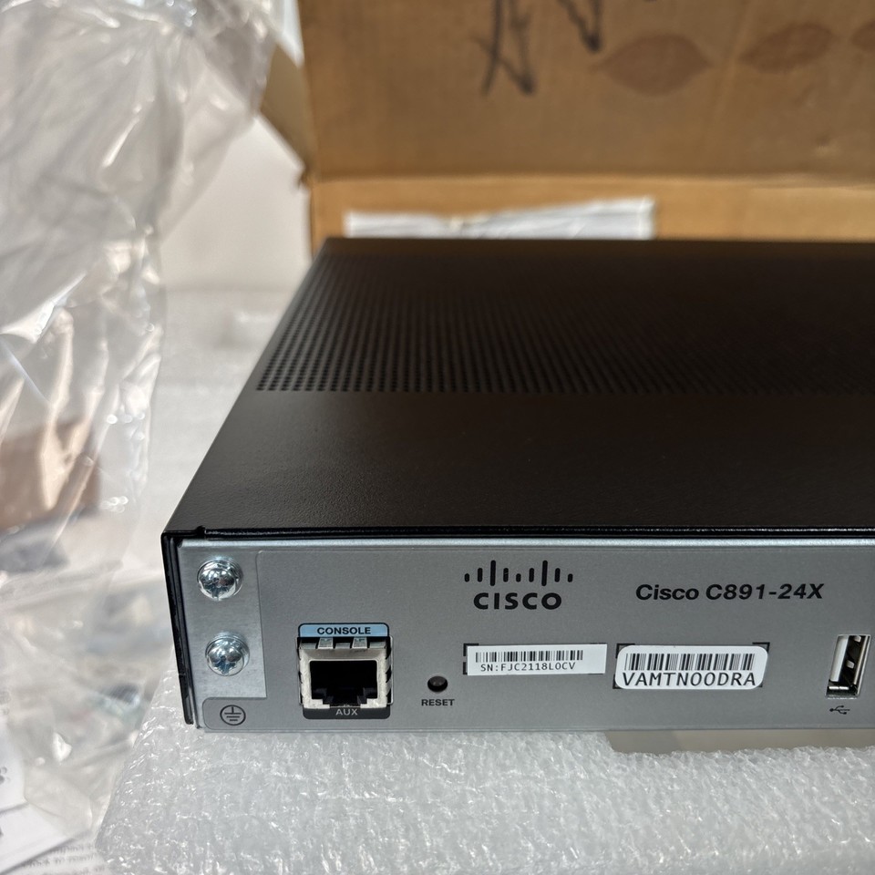 Cisco C891-24X/K9 V01 Integrated Services Router | eBay