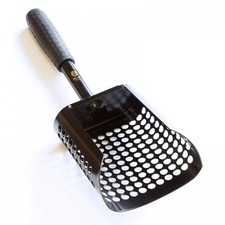 Black ADA Mild Steel Sand Scoop – Metal Detecting Beach & Treasure Hunting