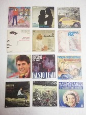 Collezione Classici Italiani 11 Dischi Vinile 45 giri Vintage 