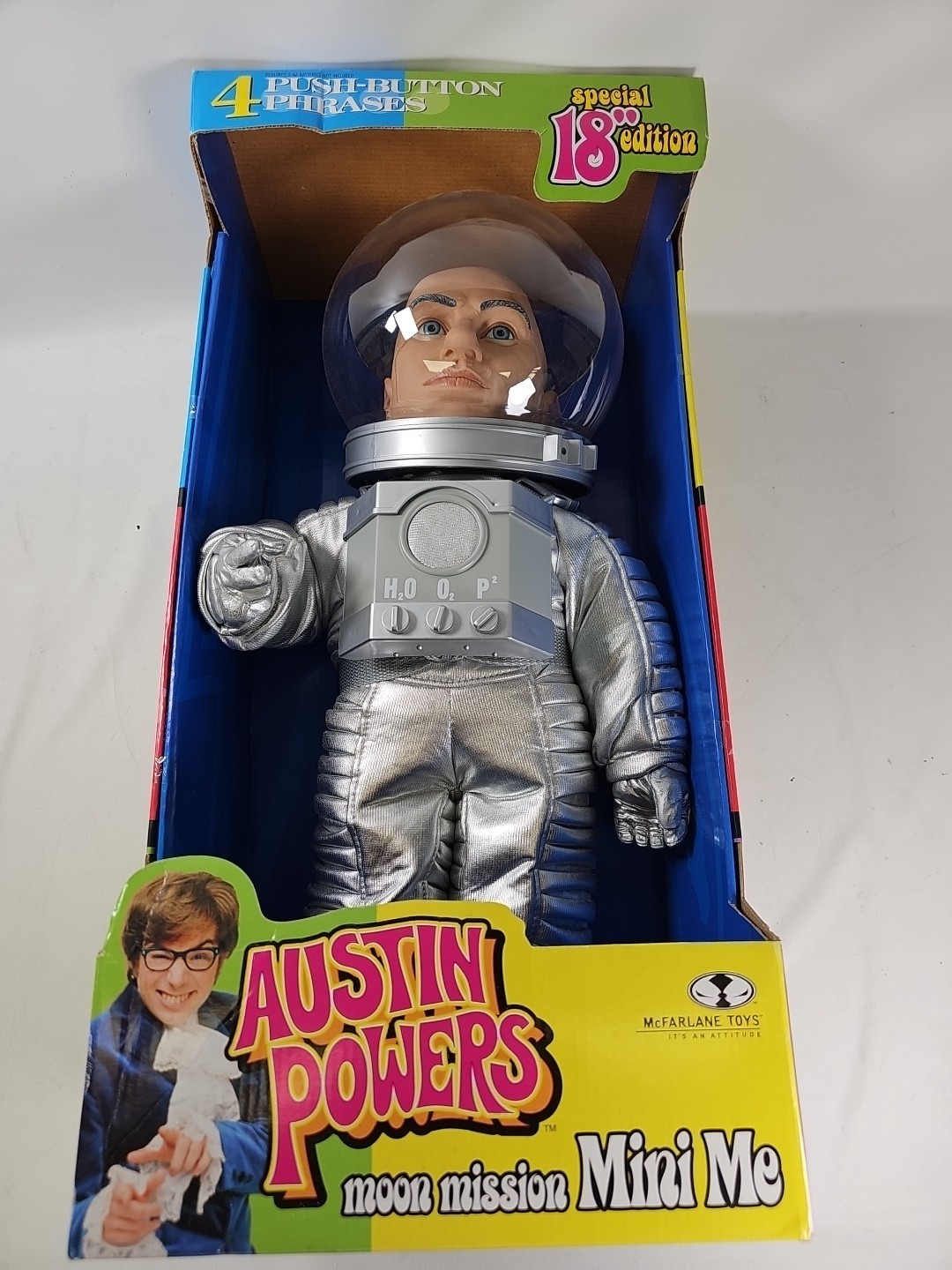 Moon Mission Mini Me 18" (Vintage Austin Powers, McFarlane) NEW