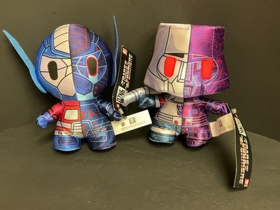 DZNR The Transformers Megatron & Optimus Prime Yume Plush Hasbro 7 in