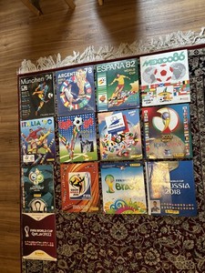 13 Panini FIFA World Cup Complete Albums: 74 78 82 86 90 94 98 02 06 10 14 18 22