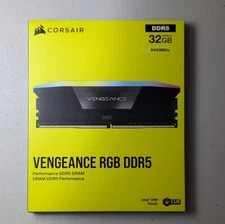 Corsair Vengeance RGB 32GB (16GB x2) DDR5 6400MHz - NEW IN BOX