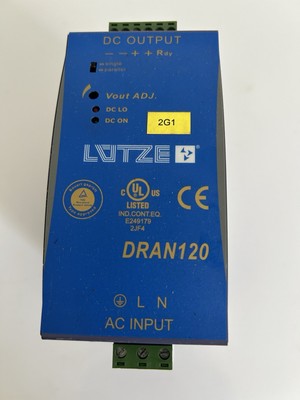 LUTZE DRAN120-24B POWER SUPPLY