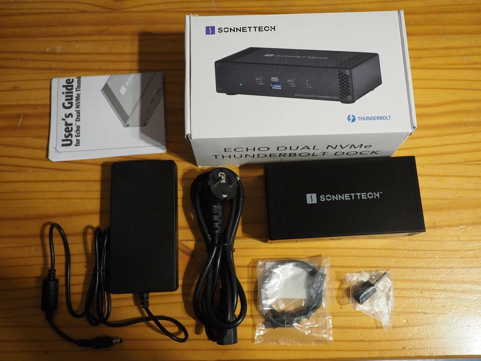 NEU Sonnet Echo Dual NVMe Thunderbolt Dock inkl. KÜHLKÖRPER bequit! ECHO-DK2M2-T - Image 2 of 4