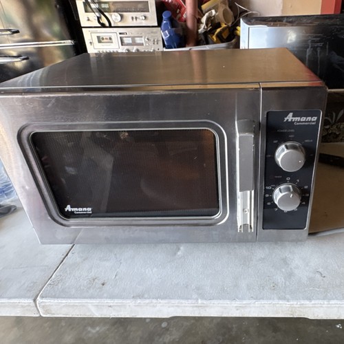 Amana ALD10DT Commercial Microwave Oven Stainless Steel 120V