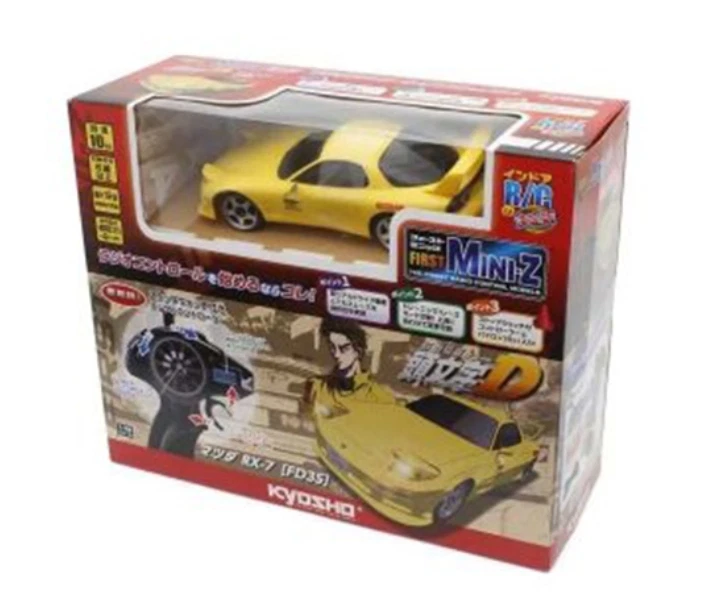 RC Car Kyosho Mini Z First  1:28 scale Chrome AC Cobra with controller & Cones - Image 3 of 4