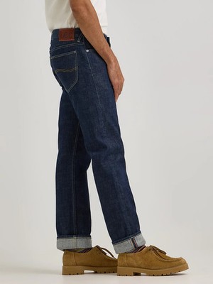 Lee x Paul Smith 101 Rider Men's Selvedge Denim Jeans in Rinse