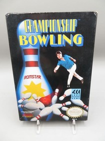 Nintendo NES Championship Bowling NM Works