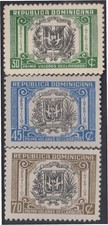 République Dominicaine Lettre De Change 9/11 1940-54 Écudos MH