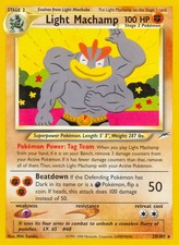 Light Machamp - 25/105 - Pokemon Neo Destiny Unlimited Rare Card WOTC NM on eBay