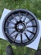 1x TEAM DYNAMICS 1.2 Alloy Wheel. 17inch 4x100 7j ET45 Refurbished Gloss Black