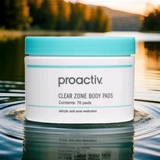 PROACTIV-CLEAR ZONE BODY PADS-SALICYLIC ACID ACNE MEDICATION [75CT][EXP:04/26]