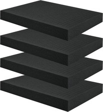4 Pcs Pick and Pluck Foam 16 x 12 x 2 Inch, Foam Inserts For Cases, Gun Case ...