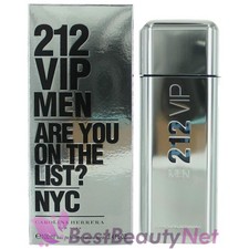 212 VIP by Carolina Herrera for Men 3.4oz EDT New In Box