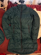 THE NORTH FACE METROPOLIS PARKA 3 GREEN DOWN PUFFER UK Small
