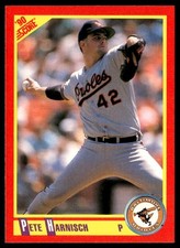 1990 Score Pete Harnisch Baltimore Orioles #355