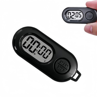 Schlüsselanhänger Stoppuhr Stop Timer Keychain Mini Digitaluhren LCD Digitaluhr