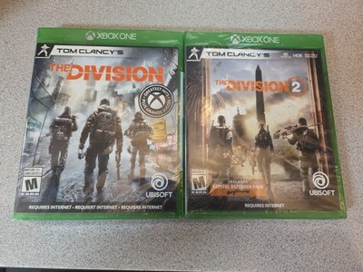 Tom Clancy's The Division 1 & 2 Lot - Microsoft Xbox One, Requires Internet, NEW