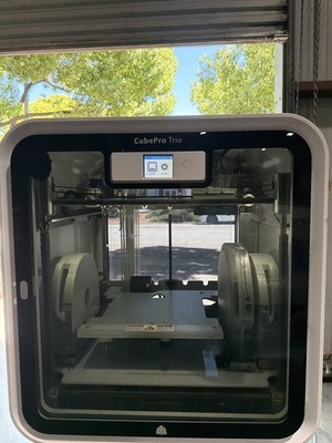 3D SYSTEMS CUBE PRO TRIO 401735 3D PRINTER, SEE VIDEO
