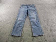 J.Crew Slim Boyfriend Jeans Womens 26 Light Wash Mid Rise Stretch Denim Blue