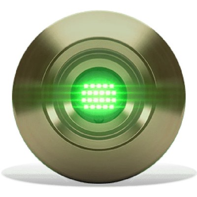 Imtra LM600554 Lumishore Ora TIX204 Green, 60Deg Beam, 10.5-31 V, Bronze Body, 5