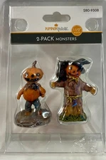 SCARECROW & PUMPKIN MAN FG Square PUMPKIN HOLLOW 2025 NEW #280-9308