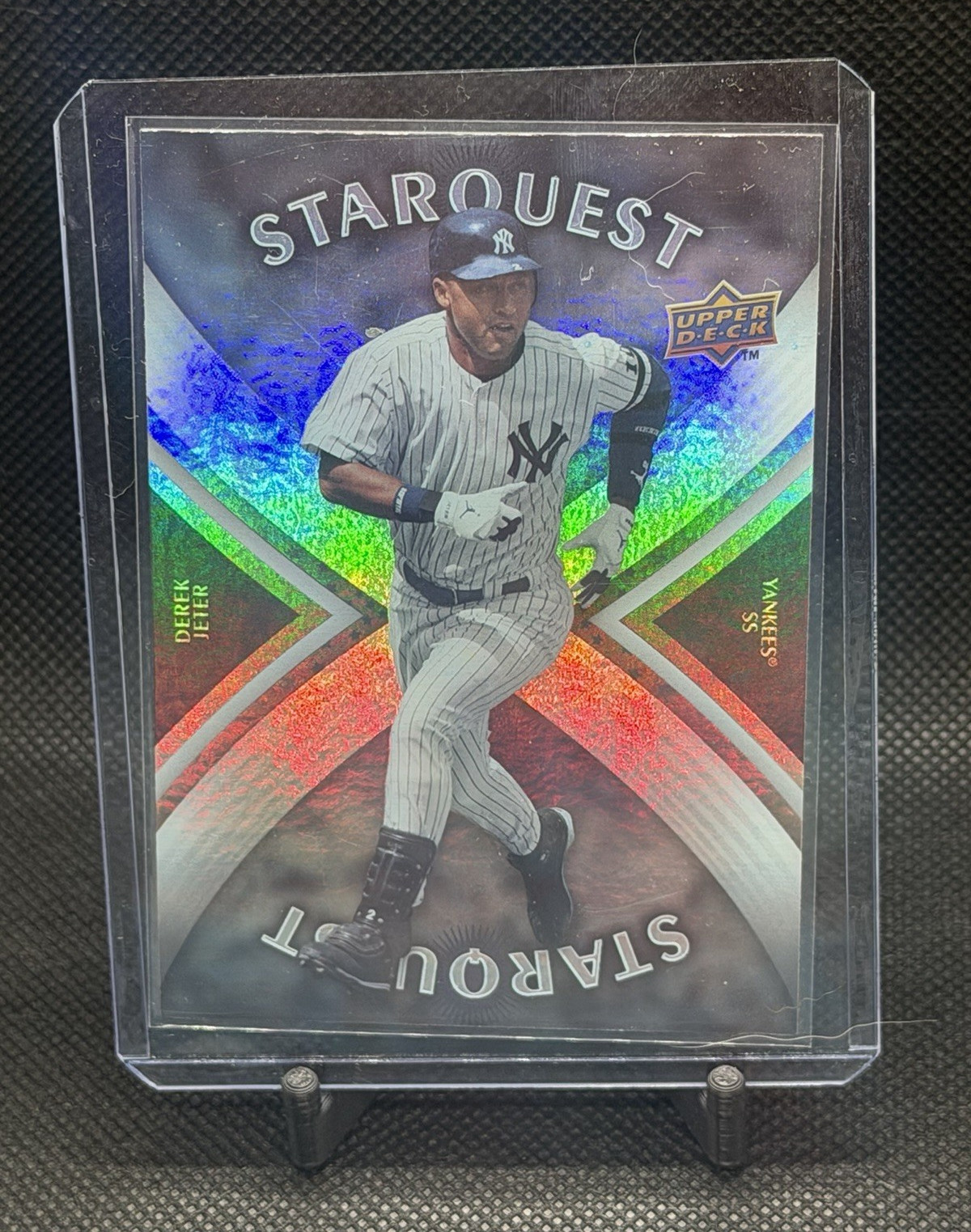 Upper Deck 2008 Baseball Series 1 Derek Jeter Starquest Super Rare SQ-9 Yankees