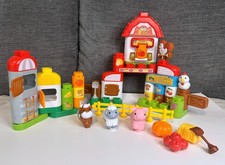 LeapFrog LeapBuilders Food Fun Family Farm - COMPLETE 50-Piece Set